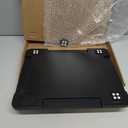 Appliance Slider 360 Rolling Tray for Coffee Maker Bamboo Coffee Pot Slider Tray for Countertop Rotation Sliding Tray with Wheels, Appliances Mat Easily from Under The Cabinet Black(15.7"13")