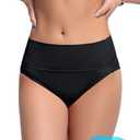Beautikini Period Swimwear Bikini Menstrual Leakproof Swim Bottoms Period Bathing Suits for Teens Girl Size S