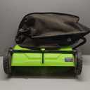 Pickup Pro 2 Leaf & Lawn Sweeper  Push Powered Garden Sweeper for Grass Clippings, Leaves & Debris  Manual Push Yard Sweeper with Height Adjustment & Large Collection Hopper