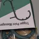 Shrdaepe Massage Trigger Point Cane, Body Deep Tissue, Handheld Back, Neck, Shoulder, Leg and Feet Massager Rod, Muscle Release Tool Self Massage Hook Cane Gifts for Women & Men, Green