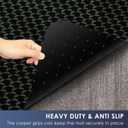 Vicwe Office Chair Mat for Carpet, 72" x 46"Anti-Slip Waterproof Floor Protector Desk Chair Mat for Rolling Chairs, Heavy Duty Chair Mat with Studs,Easy Glide Floor Mat for Home,Gaming