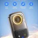 SUPERONE (Updated Version) Wearable Bluetooth Speaker with Voice Assistant & Mic, IPX7 Waterproof Clip-on Portable Speaker, TWS Pairing, Up to 30H of Play, for Outdoor Golf Work Pool