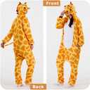 Adult Animal Onesie - Onesies Pajamas for Women & Men Couples, Soft Fleece Halloween Cosplay Costumes Sleepwear (M)