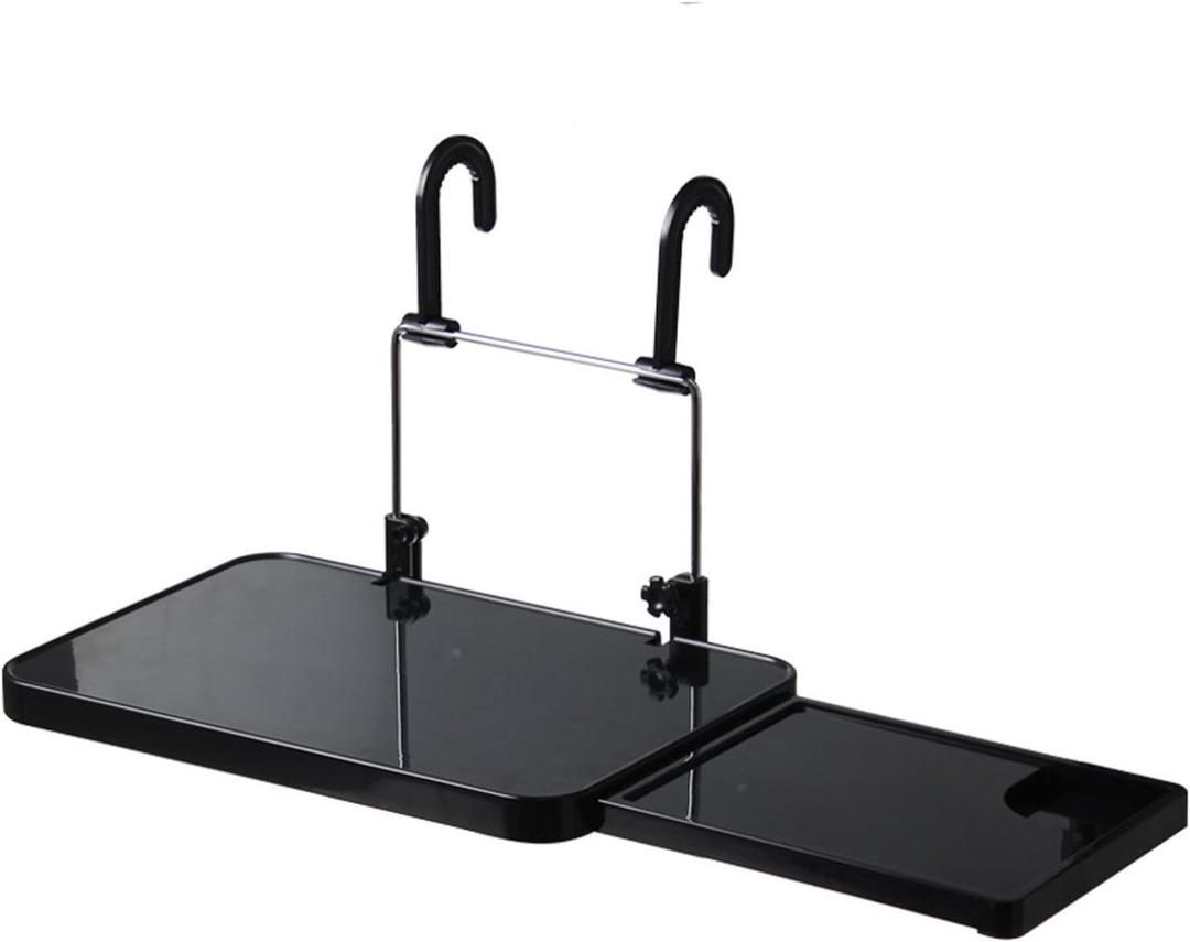 SHUNWEI New Multi-Functional Car Vehicle Seat Portable Foldable Car Seat Back Pc Mount Tray Black Table Laptop Notebook Desk Table Car Dining Food Drink Desk Cup Holder