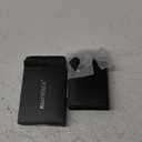 RUNBOX Wallet for Men Slim RFID Leather 2 ID Window With Gift Box (Carbon Black-15 slots)