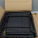 Collapsible Wagon Cart Foldable Beach Wagon with All-Terrain Wheels - 380 LBS Heavy Duty Grocery Cart for Shopping, Beach, Camping, Sports, Garden (Black)