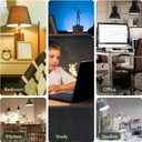 BUBO A19 LED Light Bulbs, 60 Watt Equivalent LED Bulbs, Warm White 3000K, 800 Lumens, E26 Standard Base, Non-Dimmable, 8W Warm White LED Bulbs for Bedroom Living Room Home Office, 24 Pack