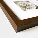 Yaetm 12x12 Picture Frame Set of 9, Brown Wood Grain Square 12x12 Frame, Displays 8x8 with Mat or 12 x 12 without Mat, Gallery Wall Frames for Wall Mounting (9 pack, Brown)