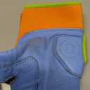 Rawlings | Workhorse Baseball Batting Gloves | Youth Sizes | Multiple Colors (Youth X-Large, Columbia Blue / Orange)