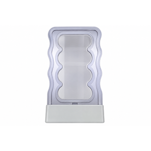 Phone Holder With Wavy LED Light And Mirror