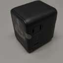 Universal Travel Adapter, International Travel Plug Adapter with 3 USBC ＆ 2 USBA Ports 35W, All in One Portable Socket, for USA, UK, EU, AU ＆ 224+ Countries (Black)