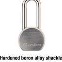 Master Lock 930DLHPF Padlock with Key, Hardened Steel