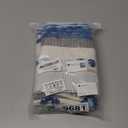 Boho Throw Pillow Covers 18x18 Set of 2 Farmhouse Decorative Cushion Case Striped Square Pillows Cover Chenille Pillow Cases Accent Neutral Pillowcase for Sofa Couch Bed,Sky Blue