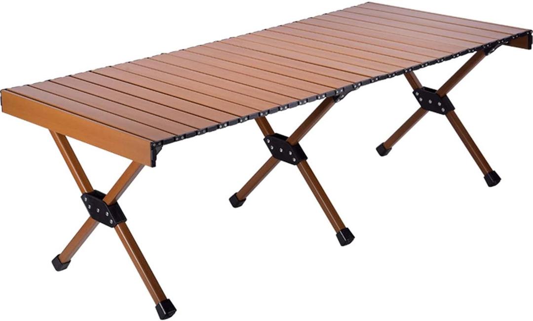 Portable Picnic Table,Portable Folding Travel Camping Table ith Carry Bag - Outdoor Table Camping Self-Driving Car Folding Table Camping Barbecue Self Driving Picnic Table (A 120x60cm)