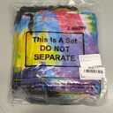 Zhengmy Tie Dye Party Favor Bags 10 x 7 Inch Candy Goodies Treat Bags Drawstring Colorful Birthday Gift for Tie Dye Supplies Beach Party(32 Pack,Graffiti Style)