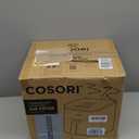 Cosori 9-in-1 TurboBlaze Air Fryer 6 Qt, Premium Ceramic Coating, 90450F, Precise Heating for Even Results, Air Fry, Roast, Bake, Broil, Dry, Frozen, Proof, Reheat, Keep Warm, 120V, Dark Gray