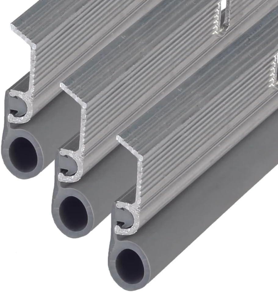 M-D Building Products 01073 Silver Aluminum and Vinyl Screw-on Top and Sides Door Seal Kit