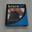 BraceUP Back Support Belt for Men and Women - Breathable Waist Lumbar Support Lower Back Brace for Sciatica, Herniated Disc, Scoliosis Lower Back Pain Relief, with Dual Adjustable Straps(2X-Large (Pack of 1))