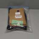 Kuoser Waterproof Dog Coat, Reversible Dog Jacket for Medium Dogs, Adjustable Durable Doggie Winter Coat Warm Puppy Cold Weather Apparel from Small to Large Breed, Purple M (Medium (Pack of 1))