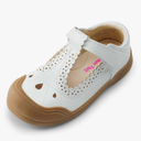 DREAM PAIRS Girls Mary Jane Dress Shoes School Uniform Toe-Protective T-Strap Ballet Flats Toddler Little Kid, 5T