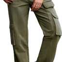 Casei  Women's Hiking Cargo Pants Joggers Cotton Casual Military Army Combat Work Pants with 7 Pocket, XS