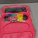 Easel for Kids,Toddler Toys for 3+ 4 5 Year Old Girl Gifts,Double Sided Magnetic Kid Art Ease,Dry Erase Drawing Painting Board,Toddler Easel Learning Toys for 3+ 4 5 Girl Birthday Christmas Gifts (purple)