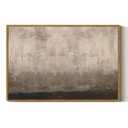 ARPEOTCY Large Framed Canvas Wall Art, 24x36 Inch, Modern Minimalist Abstract Art Prints, Contemporary Neutral Decor for Living Dining Room Hallway Bedroom Fireplace, Sandstone Textured Decor