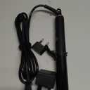 1 Inch Mini Travel Curling Iron, 100-240V Travel Dual Voltage Curling Iron for Short Hair with 5 Heat Settings, Small Curling Wand with Temperature Memories and Lock, Rose Gold