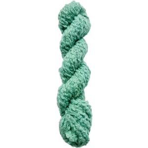 Maker's Craft Boucle Merino Bulky Wool Yarn 100 Grams 18 Yards, Very Luxurious and Soft Yarn for Knitting, Crocheting and Weaving DIY with Vintage Colors (Sea Green)