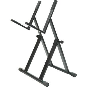 Stage Rocker Heavy Duty Amp Stand for Guitar and Bass, Stable 64 A-Frame Support for Heavy Duty Amps, 150 lbs Capacity, Adjustable Height 2631", Black