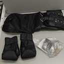 Punching Bag for Kids Teenagers, 2.7ft Kids Punching Bag with 8 OZ Boxing Gloves for Youth Boxing MMA Karate Kickboxing - Unfilled (1.Black)