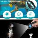 Dog Training Collar with Remote, Waterproof IPX7 E Collar for Dogs, Beep and Vibration Modes, Safe and Humane Training, 2000FT Range, Rechargeable, Fits Small Medium Large Dogs 15120 lbs (Grey)