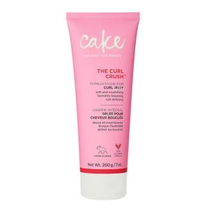 Cake Beauty Curl Jelly, The Curl Crush Moisturizes & Nourishes Curls - Lightweight for Soft Hold & Shiny Finish - Humidity Blocking For Frizz Control - For Curly Hair- 7 oz / 200g