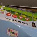 Kiddie Play Traffic Light Toys for Kids with 5 Street Signs