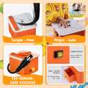 Kids Safe Cardboard Cutter Table Saw, Bladeless Cutting Machine, Electric DIY STEM Craft Tool, Childrens Table Saw for Craft Board, Kids Craft Cutting Machine Ages 5+