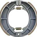 RedCap 125mm Rear Drum Brake Shoes Pads Replacement for 50cc 110cc 125cc 150cc 250cc Scooters Mopeds ATVs Go-Karts Fits GY6 QMI/QMJ 152/157 Engines Sunl TaoTao Roketa Jonway Peace Baotian Quad Bikes