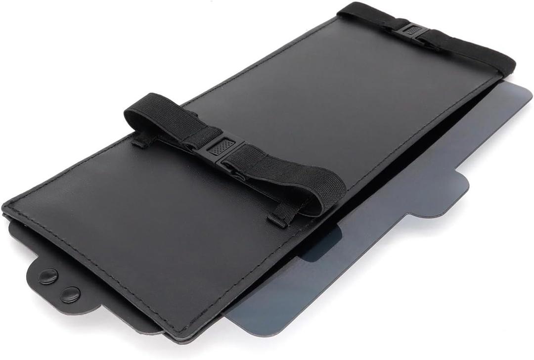 Windscreen Sun Shade Car Sun Visor Extender Anti Glare Sun Blocker Durable Windshield Pu Car Window Left Right Shockproof Sunshade Plate Adjustable Blocks UV Rays Sun Visor