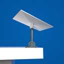 Starlink Standard 4/4X Pivot Roof Mount Kit, Compatible with Gen3 Starlink Standard Dish, Outdoor Roof Mount, Antenna Mast Pipe Mounting Kit