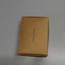 50 Pcs Place Cards for Table Setting -3.94"X1.57" Table Place Cards with Velvet Ribbon,Name Cards for Wedding Dinner Party Events (Black)