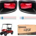 Taillights 12V for EZGO TXT 1996-2013, Golf Cart Replacement Rear Brake Lights Assembly for Gas & Electric Models