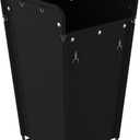 180L Laundry Basket with Wheels, Rolling Clothes Hamper with Privacy Lid & Side Handles, Dirty Clothes Basket with Removable Liner, Steel Frame for Bedroom, Bathroom, Laundry Room Black