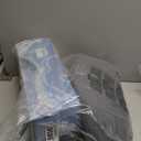 Mosxoed Memory Foam Seat Cushion for Sciatica & Back Pain Relief - Ergonomic Chair Pad with Adjustable Strap & Supportive Comfort Cover, Non-Slip for Car, Truck, Office Chair - Dark Gray&Light Gray