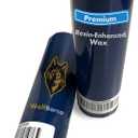 Wolfbarco 6 Rolls 4.33" x 243' (110mm x 74m) Premium Resin Enhanced Wax Thermal Transfer Ribbon 1/2" Core, Coated Side Out for Zebra Printers