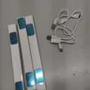 Under Cabinet Lights 8 Inch 3-Pack, Rechargeable Battery Operated Motion Sensor Light Indoor, Dimmable Closet Lights, Wireless Under Counter Lights for Kitchen, Stairs