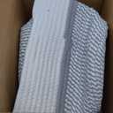 Dahey Jute Cotton Rope Plant Basket Mini Woven Storage Basket for Up to 7" Planter, Decorative Flower Pot Cover Closet Storage Bin Table Desk Organizer Modern Home Decor, Grey (Grey and White)