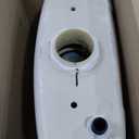 TOTO Drake Transitional 1.28 GPF Toilet Tank with WASHLET+ Auto Flush Compatibility, Cotton White - ST786EA#01