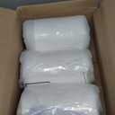 Frienda 2 Pack 2" x 18" x 18"Upholstery High Density Foam Cushion Replacement Square Cut to Size Foam Couch for Chair Couches Padding Shipping Packing DIY Cosplay Projects(White)