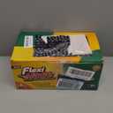 Flexi Hose Expandable Garden Hose with 8 Function Nozzle, 50FT - Lightweight Retractable Garden Hose, Water Hose - No-Kink Flexibility, 3/4 Inch Solid Brass Fittings and Double Latex Core (Black)