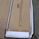 KEIKI Queen Size Metal Loft Bed Frame with Desk, Staircase, Built-in Storage Shelves and Wardrobe, Modern Loft Bed with Solid Slat, Guardrail, No Box Spring Required, Easy Assembly, for Bedroom, Black