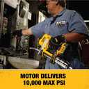 DEWALT Grease Gun 20V MAX, Cordless Electric Grease Gun 42 Hose, 10,000 PSI, Variable Speed Triggers, Tool Only (DCGG571B), One Size